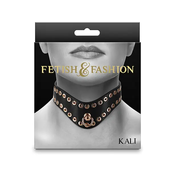 Fetish & Fashion Kali Collar - Black - Bondage Blindfolds & Restraints