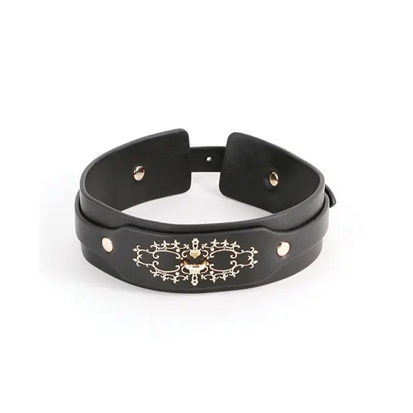 Fetish & Fashion Katrina Collar - Black - Bondage Blindfolds & Restraints
