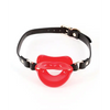 Fetish & Fashion Kourtney Gag - Black/Red - Bondage Blindfolds & Restraints