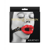 Fetish & Fashion Kourtney Gag - Black/Red - Bondage Blindfolds & Restraints