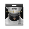 Fetish & Fashion Lilith Collar - Black - Bondage Blindfolds & Restraints