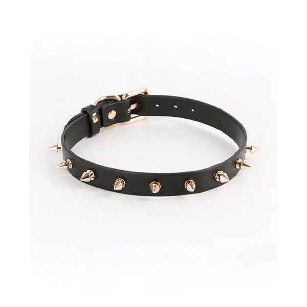 Fetish & Fashion Medusa Collar - Black - Bondage Blindfolds & Restraints