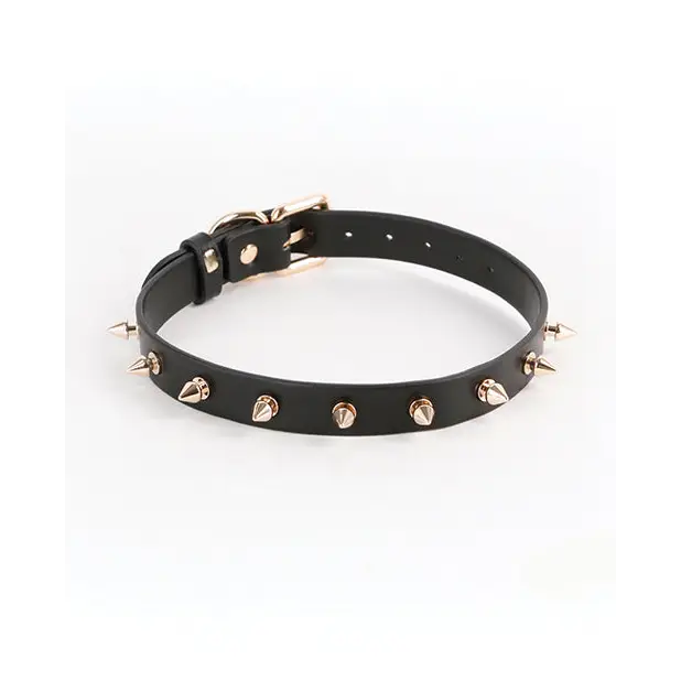 Fetish & Fashion Medusa Collar - Black - Bondage Blindfolds & Restraints