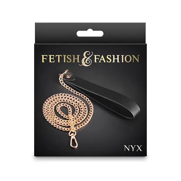 Fetish & Fashion Nyx Leash - Black - Bondage Blindfolds & Restraints