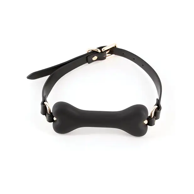 Fetish & Fashion Roseanne Ball Gag - Black - Bondage Blindfolds & Restraints