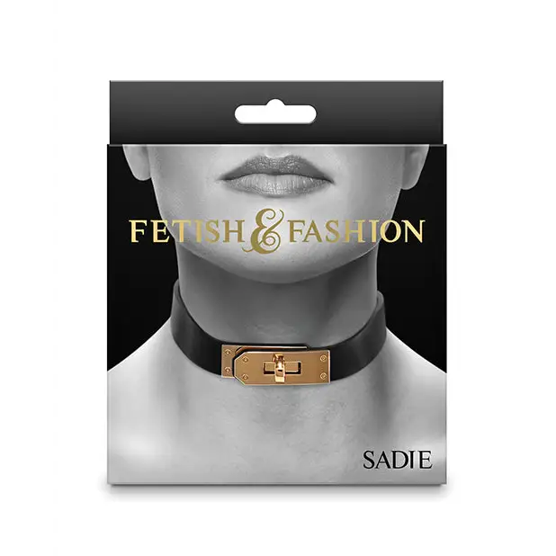 Fetish & Fashion Sadie Collar - Black - Bondage Blindfolds & Restraints