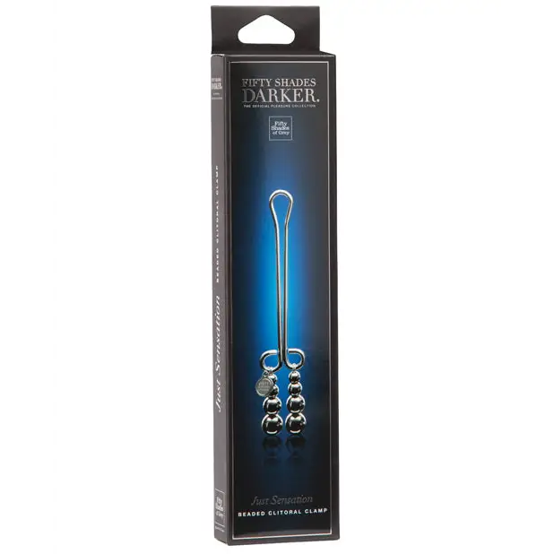 Fifty Shades Darker Just Sensation Beaded Clitoral Clamp - Fifty Shades of Grey