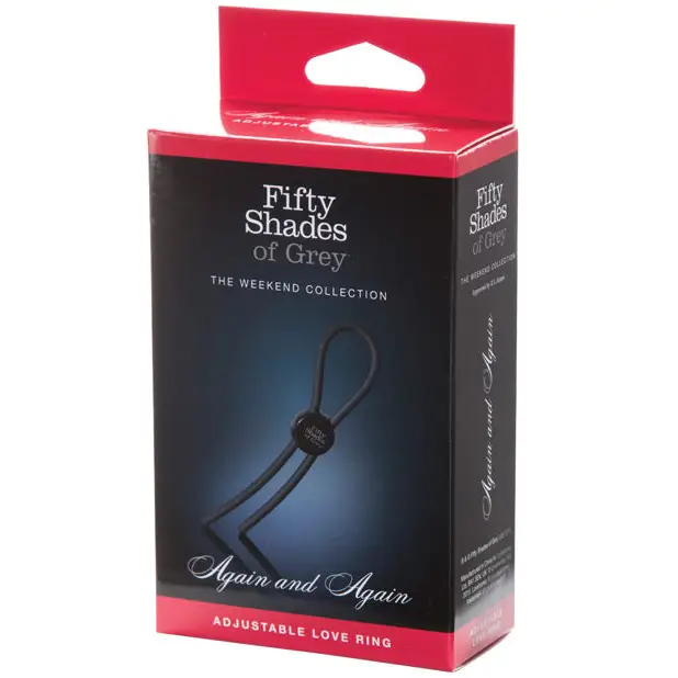 Fifty Shades of Grey Again & Again Adjustable Love Ring - Fifty Shades of Grey