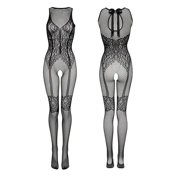 Fifty Shades of Grey Captivate Lacy Body Stocking Black O/S - Lingerie - Packaged