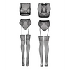 Fifty Shades of Grey Captivate Lacy Bra Set Black O/S - Lingerie - Packaged
