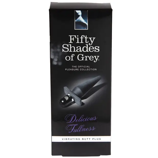 Fifty Shades of Grey Delicious Fullness Vibrating Butt Plug - Fifty Shades of Grey