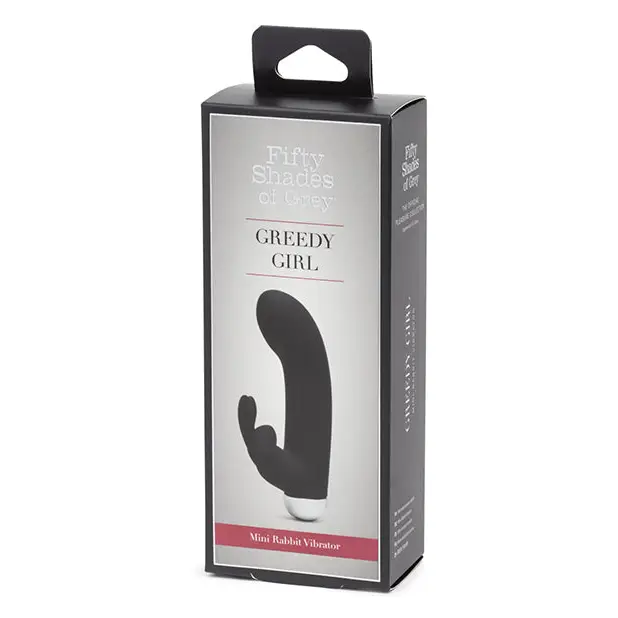 Fifty Shades of Grey Greedy Girl Rechargeable Mini Rabbit Vibrator - Fifty Shades of Grey