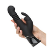 Fifty Shades of Grey Greedy Girl Rechargeable Thrusting G Spot Rabbit Vibrator - Black - Fifty Shades of Grey