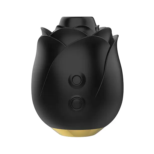 Fifty Shades of Grey Hearts & Flowers Rose Vibrator - Black