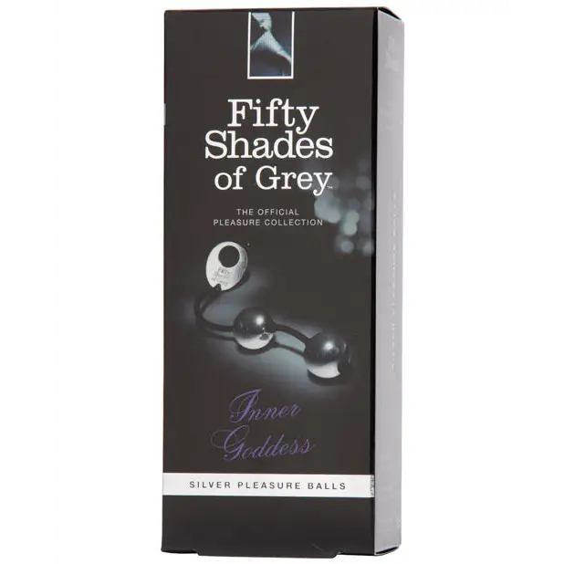 Fifty Shades of Grey Inner Goddess Silver Metal Pleasure Balls - Fifty Shades of Grey