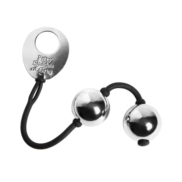 Fifty Shades of Grey Inner Goddess Silver Metal Pleasure Balls - Fifty Shades of Grey