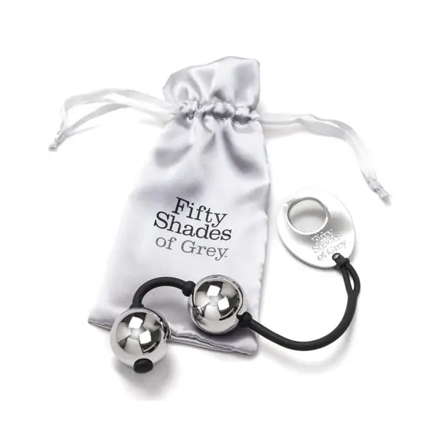 Fifty Shades of Grey Inner Goddess Silver Metal Pleasure Balls - Fifty Shades of Grey