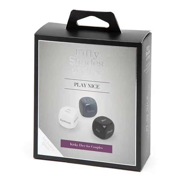 Fifty Shades of Grey Play Nice Kinky Dice for Couples - Fifty Shades of Grey