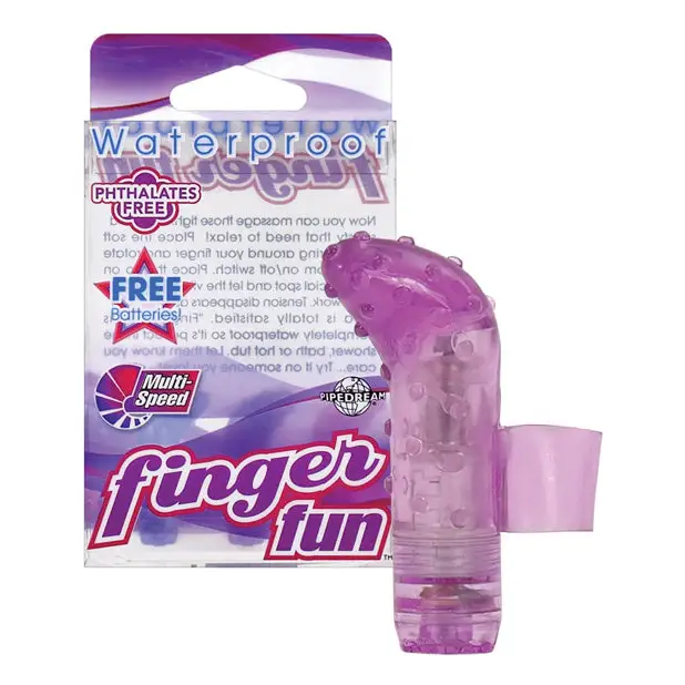 Finger Fun Waterproof - Purple - Stimulators