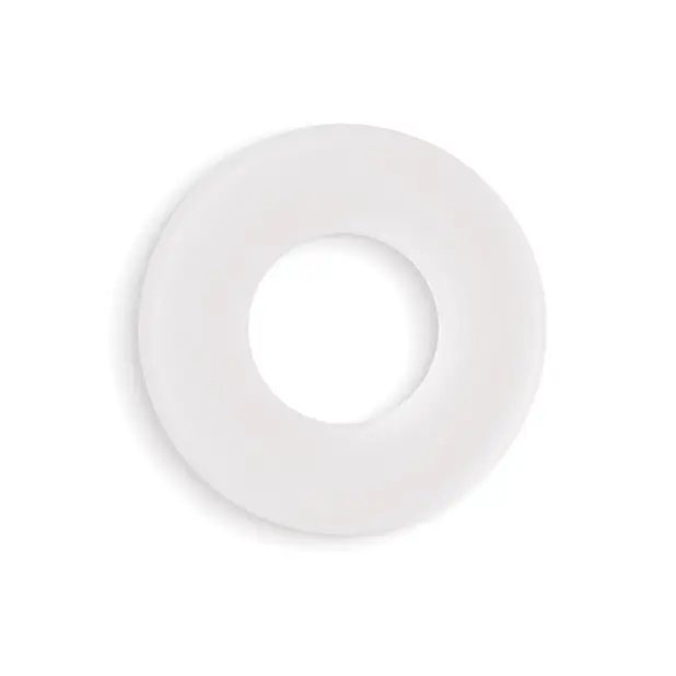 Firefly Glow in the Dark Bubble Cock Ring - Large White - Penis Enhancement