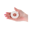 Firefly Glow in the Dark Bubble Cock Ring - Large White - Penis Enhancement