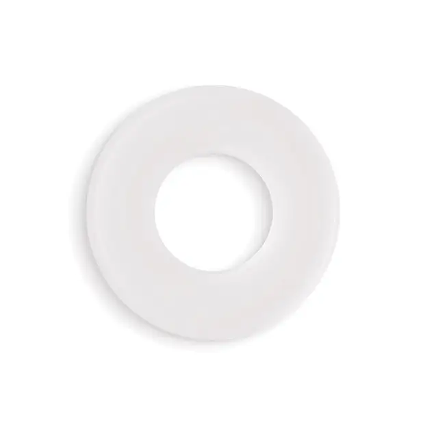 Firefly Glow in the Dark Bubble Cock Ring - Medium White - Penis Enhancement