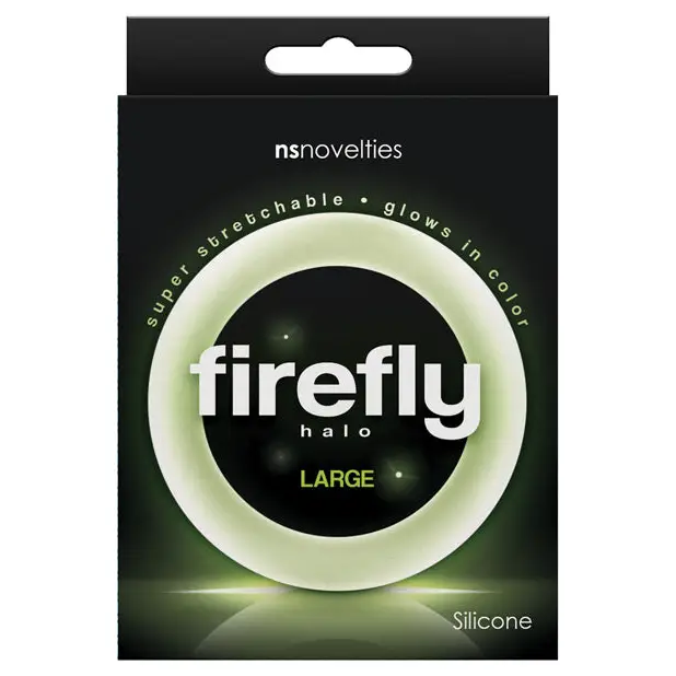 Firefly Halo Large Cockring - Clear - Penis Enhancement