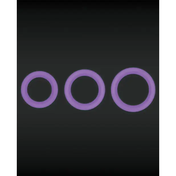 Firefly Halo Medium Cockring - Purple - Penis Enhancement