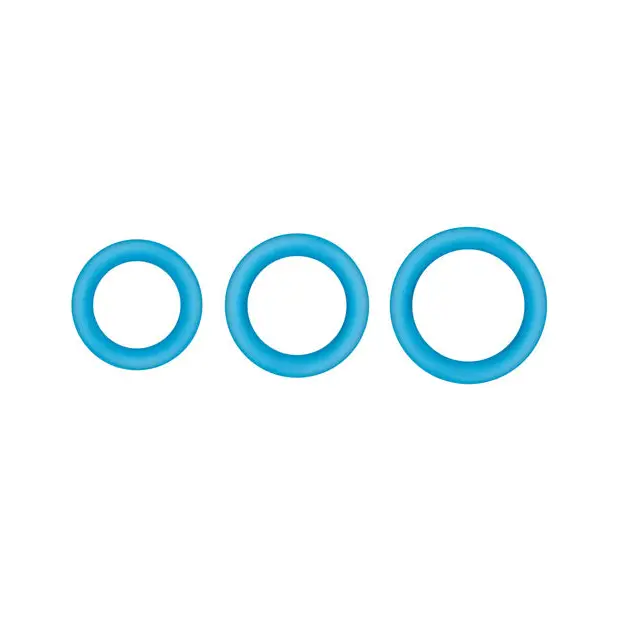 Firefly Halo Small Cockring - Blue - Penis Enhancement
