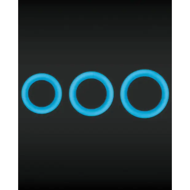 Firefly Halo Small Cockring - Blue - Penis Enhancement