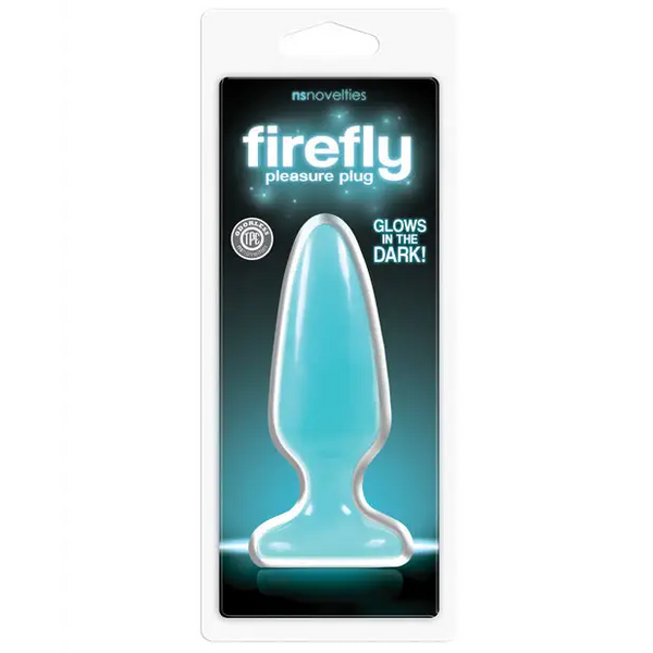 Firefly Pleasure Plug Medium - Blue - Anal Products