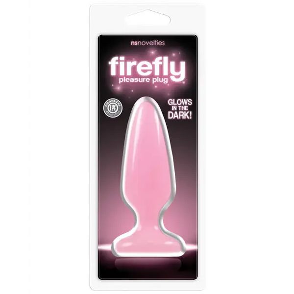Firefly Pleasure Plug Medium - Pink - Anal Products