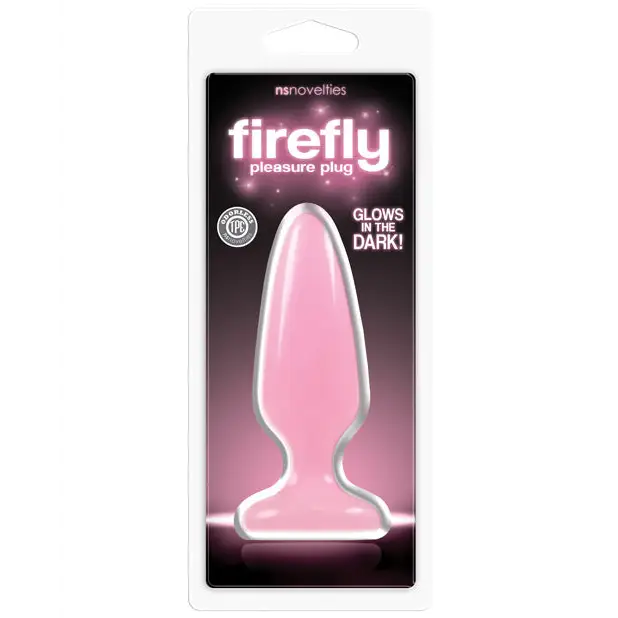 Firefly Pleasure Plug Medium - Pink - Anal Products