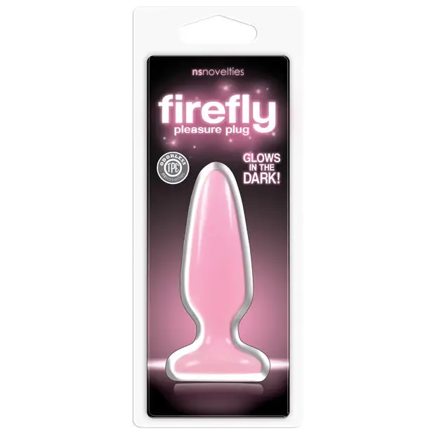 Firefly Pleasure Plug Small - Pink - Anal Products