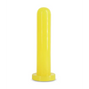 Firefly Thrill Glow in the Dark Dildo - Large Yellow - Dongs & Dildos