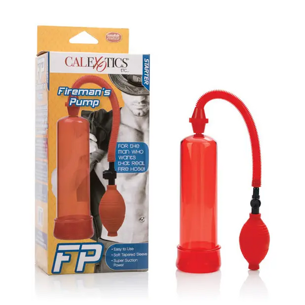 Fireman’s Pump Masturbator - Red - Penis Enhancement