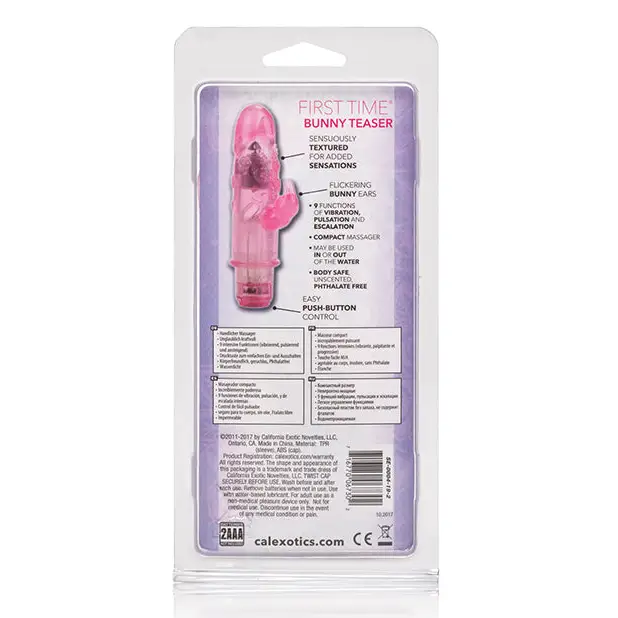 First Time Bunny Teaser - Pink - Vibrators