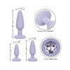 First Time Crystal Booty Kit - Purple - Anal Products