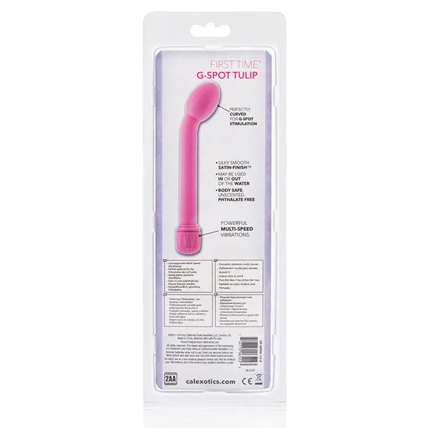 First Time G Spot Tulip - Pink - Vibrators