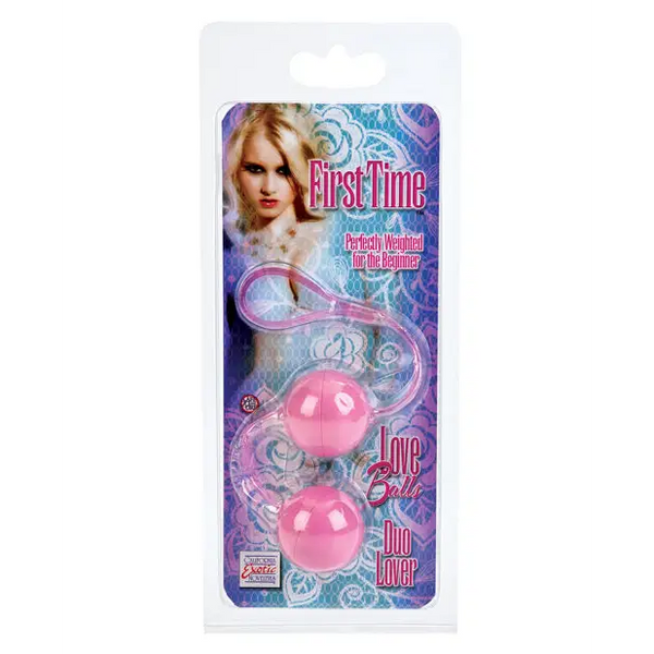 First Time Love Balls Duo Lover - Pink - Stimulators