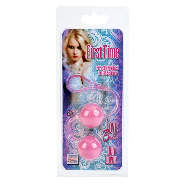 First Time Love Balls Duo Lover - Pink - Stimulators