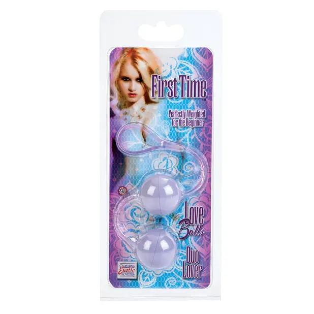 First Time Love Balls Duo Lover - Purple - Stimulators