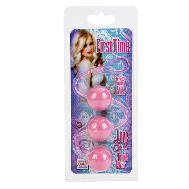 First Time Love Balls Triple Lover - Pink - Stimulators