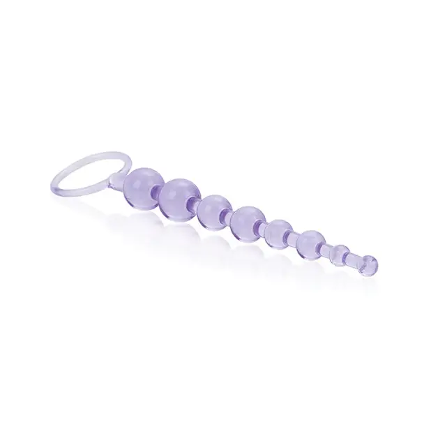 First Time Love Beads - Purple - Anal Products