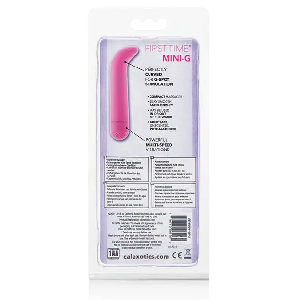 First Time Mini G - Pink - Vibrators