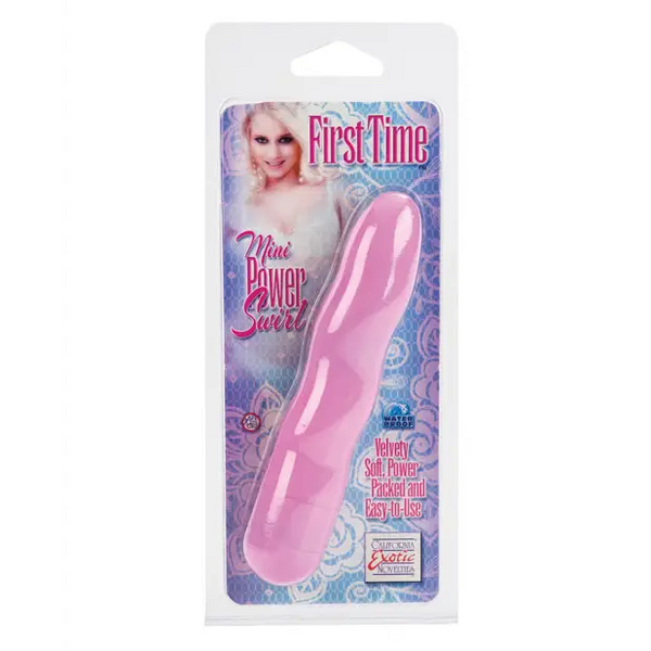 First Time Mini Power Swirl - Pink - Vibrators