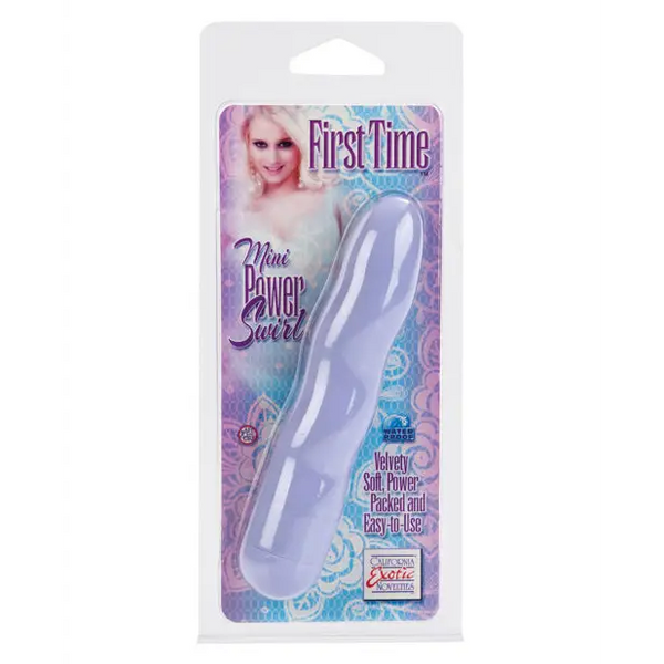 First Time Mini Power Swirl - Purple - Vibrators