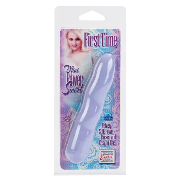 First Time Mini Power Swirl - Purple - Vibrators