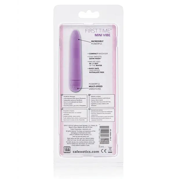First Time Mini Vibe - Purple - Vibrators