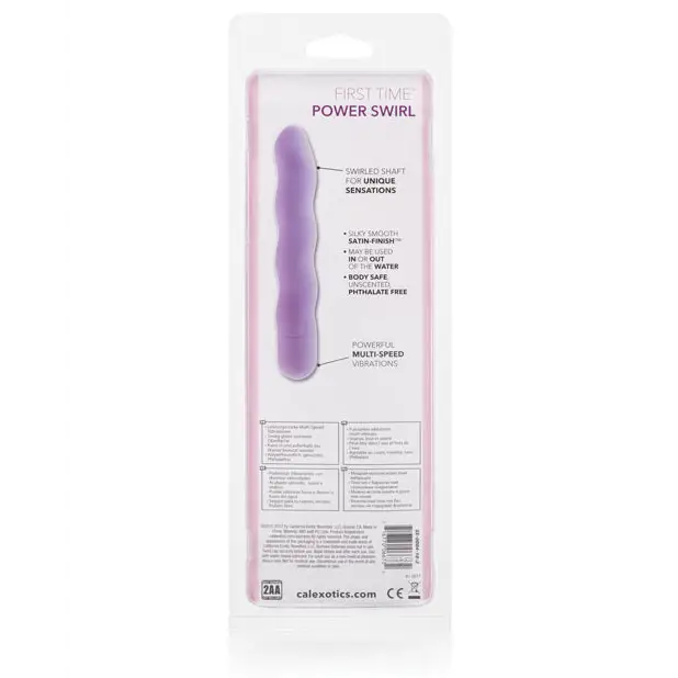 First Time Power Swirl - Purple - Vibrators